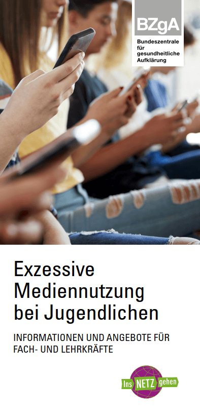 Flyer Exzessive Mediennutzung Coverbild